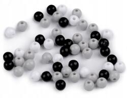  Műanyag Gyöngyök Color MIX9 6MM 30DB