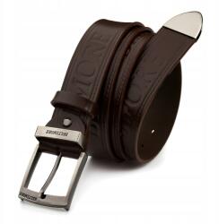 Beltimore Öv férfi bőr nadrág széles klasszikus barna bőr Beltimore (523_110)