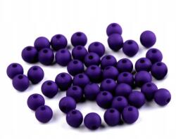  Műanyag Golyók Matt Sötétkék 8MM 20DB