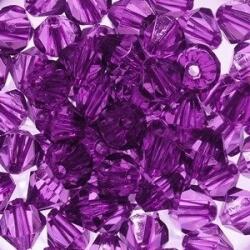  Kristályok Műanyag Gyémánt Levendula 14MM 8DB