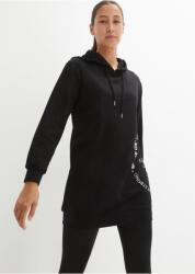 Bonprix Hosszú Kapucnis Pulóver Felirattal 36/38