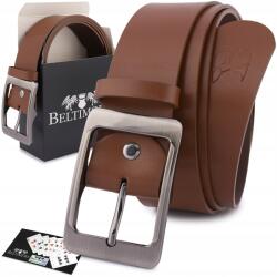 Beltimore Női bőr öv nadrághoz barna nat bőr 4 cm Beltimore (D81_100)