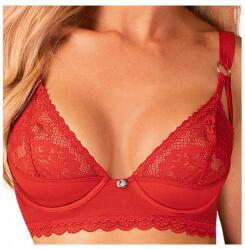 Obsessive Belovya melltartó piros Xs/s