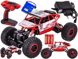 HB Toys Autó Rc Rock Crawler 2.4GHz 1: 18 Piros (HB-P1801)
