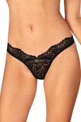 Obsessive Bugyi Bellastia tanga fekete XL/2XL (bellastia)