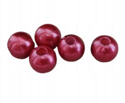 Gyöngy "p" Műanyag Piros 6MM 100DB