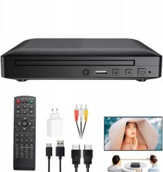 Bedee DVD CD lejátszó 1080P Hdmi Av Usb régió nélkül Eu távirányítóval (0141EU1096SV)