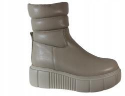 Lemar Bokacsizma Lemar 60416, Size 36, bőr, bézs színű (60416)