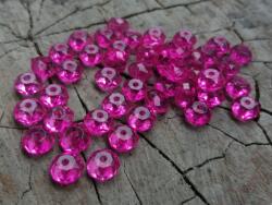  Buborék Műanyag Rózsaszín 5x8MM 50DB