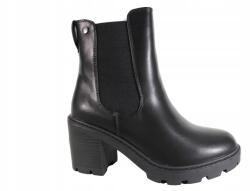 Gemre Bokacsizma, Size 38, fekete, ökológiai bőr (hx22060-6a)