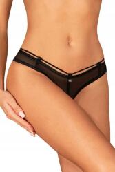 Obsessive nyitott tanga alsónadrág Roxelia fekete M/L