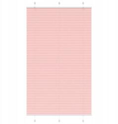 VidaXL pliszírozott roló rózsaszín 115x200 cm Szövet szélessége 114, 4 cm (4015469)