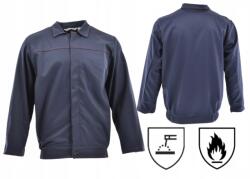 Protect Hegesztő Munkapulóver 100% Lángálló pamut hegesztő Hegesztő 48-as (SPAWALNICZA bluza OGNIOTRWAŁA 100% bawełna)