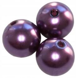  Szilva Műanyag Gyöngyök 8MM 40DB