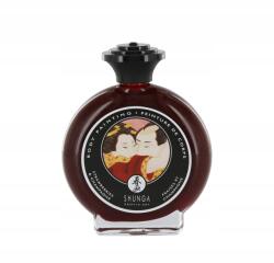 Shunga Ehető Shunga testfesték pezsgő ízű eperrel 100 ml (697309070027)