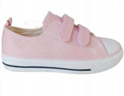 Apawwa Rövid tépőzáras tornacipő r28 18 rózsaszín P8-141 (RC08)