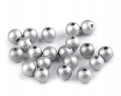 Shine Effect Gyöngyök Ezüst 8MM 10DB
