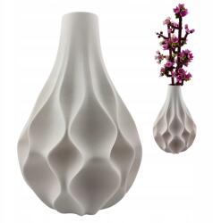 3D Forge Aeon Fehér virágváza, Lego Icons Botanicals, szárított kompozíciók (3DF-AEON-WHITE)