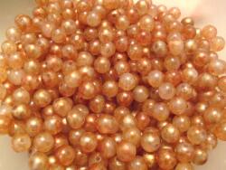  Réz Műanyag Gömbök 8MM 20DB