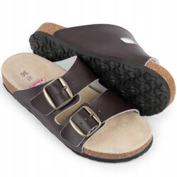 IRE SHOES Női bőr flip-flop papucs nyárra Ireshoes otthonra és kertbe nyaralás séta 40 (KLDFusbet25-229)