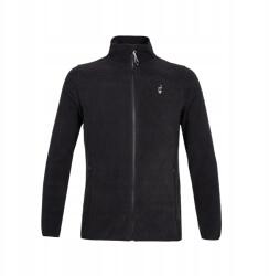 aulp Férfi polár pulóver Aulp Ruben rugalmas sportos cipzáras Fekete XL (RUBEN M/BLACK/XL)