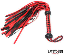  Latetobed piros-fekete korbács - 49 cm (8436615009404)