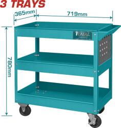 TOTAL Carucior pentru scule Total 719 x 365 x 663mm (THPTC301) Trusa unelte