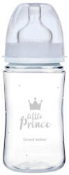 Canpol babies széles anti-colic cumisüveg 240 ml PP EasyStart ROYAL BABY kék