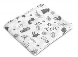  Prémium mintás textilpelenka 70x80 cm erdei világ