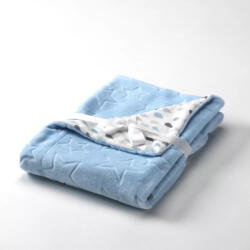 Mora babatakaró 80x110 cm kék