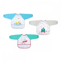 Babyono hosszú ujjas színes etetőkabát - 837