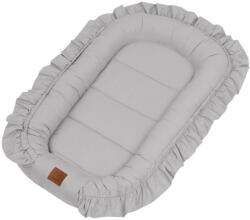 NiKiDs Infantilo NiKiDs pamut, fordítható babafészek - szürke