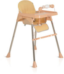 Moni CENTURY etetőszék műanyag játékhíddal - bézs