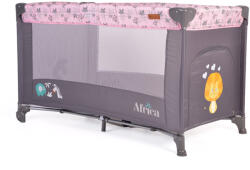 Cangaroo Africa 1 szintes utazóágy 14 kg pink