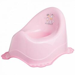  Csúszásgátlós bili Zebra rózsaszín