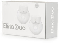 Cangaroo ELIRIA kéz nélküli mellszívó DUO, 2 tartályos FEHÉR