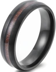 HARAHU Пръстен TI-17455 - Черен / 57mm KP17455