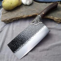 HARAHU Кухненски нож за рязане DR-13956 - Big Cleaver / Кафяв KP13956