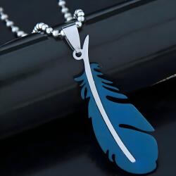 HARAHU Колие SI-34157 Feather - Синьо KP34157