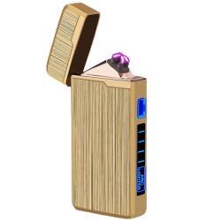 HARAHU Електрически запалвач с usb зареждане - Златен kp25696