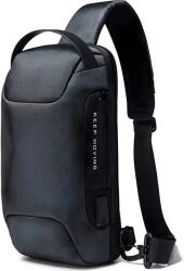 HARAHU Чанта за рамо с usb зареждане is-36232 - Сива kp36232