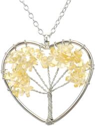 HARAHU Колие Tree Heart - Жълта KP28417