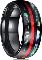 HARAHU Пръстен RE-32097 - Черен / Червен / 67mm KP32097