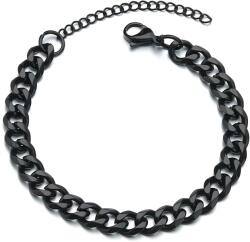 HARAHU Гривна на ръка to-34806 - Черна / 18+5см / 5мм kp34806