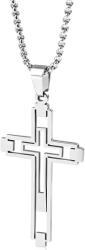 HARAHU Колие EM-34151 Cross - Сребърен KP34151