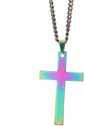 HARAHU Колие Cross - Многоцветно KP34537
