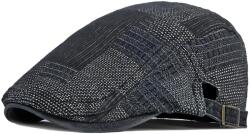 HARAHU Мъжка беретка vi-26052 - Черна kp26052