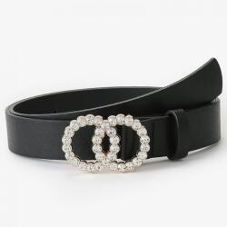 HARAHU Колан Zircon Circles - Черен KP12581