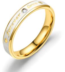 HARAHU Дамски пръстен Forever Love - Златен / 49mm KP32407