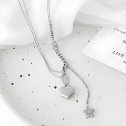 HARAHU Колие ad-28350 - Сребърен kp28350